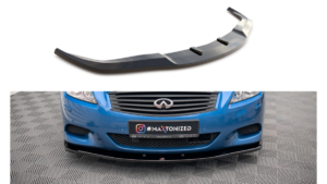 Splitter Infiniti G37 esi Läikiv must