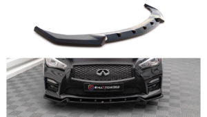 Splitter Infiniti Q50 S I esi v.2 Läikiv must