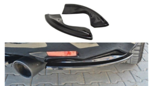 Splitter Infiniti QX70 tagumine külje Läikiv must