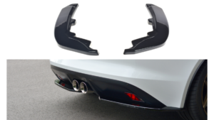 Splitter Jaguar F-TYPE tagumine külje Läikiv must