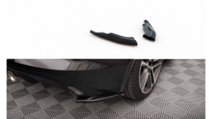 Splitter Jaguar F-Type I Facelift tagumine külje Läikiv must