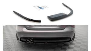 Splitter Jaguar XF R-Sport II tagumine külje Läikiv must