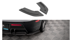 Splitter Mazda 3 I MPS tagumine külje Street Pro must