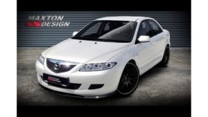Splitter Mazda 6 I esi Läikiv must