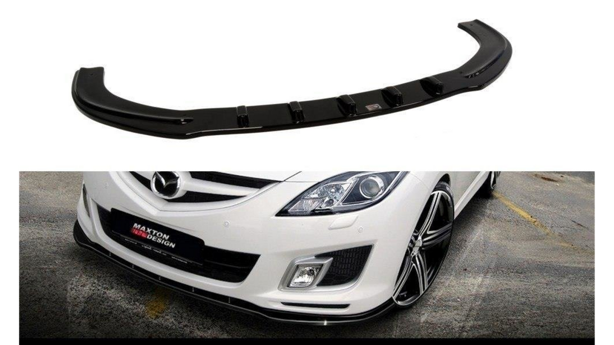 Splitter Mazda 6 II Dynamic Sport esi Läikiv must