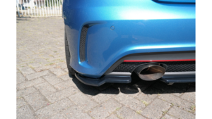 Splitter Mercedes-Benz A W176 AMG-LINE tagumine külje Läikiv must