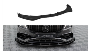 Splitter Mercedes-Benz A W176 Facelift esi Pro + tiivad must-punane