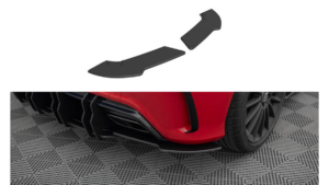 Splitter Mercedes-Benz A W176 Facelift tagumine külje Street Pro must-punane