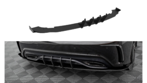 Splitter Mercedes-Benz A W176 Facelift tagumine külje Street Pro punane + läikivad Tiivad