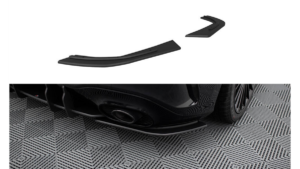 Splitter Mercedes-Benz A W177 A35 tagumine külje Street Pro must-punane