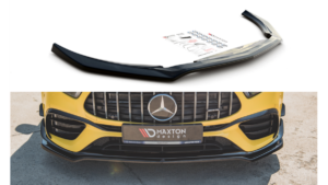 Splitter Mercedes-Benz A W177 A45 S Aero Pack esi v.1 Läikiv must