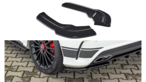 Splitter Mercedes-Benz A45 AMG W176 tagumine külje Läikiv must