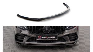 Splitter Mercedes-Benz C AMG Line W205 C205 Facelift esi v.1 Läikiv must