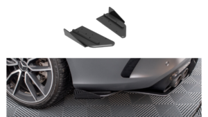Splitter Mercedes-Benz C C205 C43 Facelift tagumine külje Street Pro must-punane + läikivad Tiivad