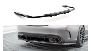 Splitter Mercedes-Benz C W205 C63 Facelift tagumine keskosa Difuusoriga