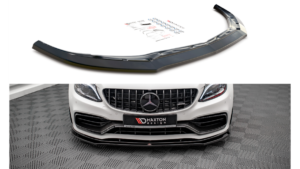 Splitter Mercedes-Benz C63 AMG Aero Pack C205 Facelift esi v.3 Läikiv must