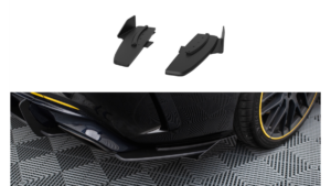 Splitter Mercedes-Benz CLA 45 C117 Facelift tagumine külje Street Pro must + läikivad Tiivad