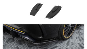 Splitter Mercedes-Benz CLA 45 C117 Facelift tagumine külje Street Pro must-punane