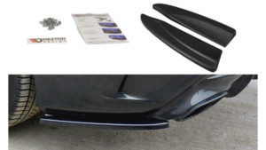 Splitter Mercedes-Benz CLA A45 AMG C117 Facelift tagumine Läikiv must
