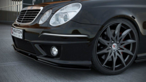 Splitter Mercedes-Benz E W211 AMG Facelift esi Läikiv must