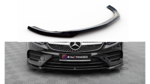Splitter Mercedes-Benz E W213 (C238) Cabriolet (A238) 53 AMG esi v.2 Läikiv must