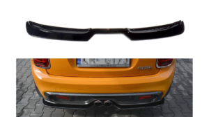 Splitter Mini COOPER S III 3-DOOR (F56) tagumine keskosa Läikiv must