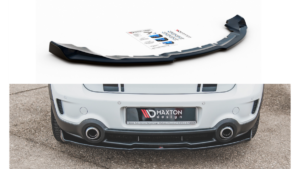 Splitter Mini Countryman I JCW tagumine keskosa Läikiv must