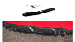 Splitter Mini Countryman II F60 JCW tagumine keskosa Läikiv must