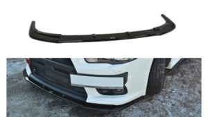 Splitter Mitsubishi Lancer Evo X esi v.1 Läikiv must