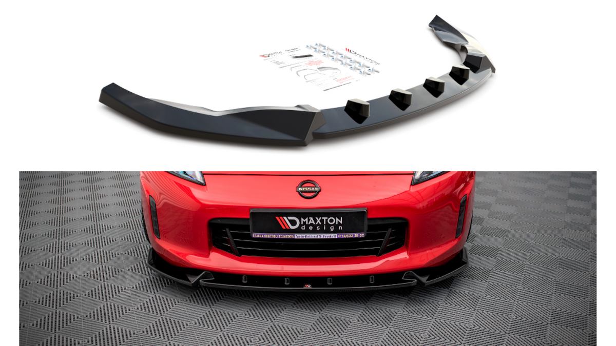 Splitter Nissan 370Z Facelift esi v.3 Läikiv must