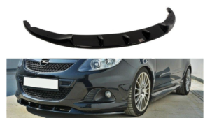 Splitter Opel Corsa D Nurburg OPC VXR esi Läikiv must