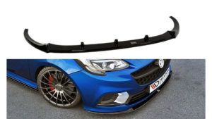 Splitter Opel Corsa E OPC VXR Nurburg esi Läikiv must