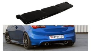 Splitter Opel Corsa E OPC VXR tagumine keskosa Läikiv must