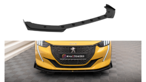 Splitter Peugeot 208 GT II esi Pro + tiivad must-punane