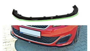 Splitter Peugeot 308 II GTI esi v.1 Läikiv must