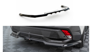 Splitter Peugeot 408 I tagumine keskosa Difuusoriga