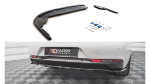 Splitter Peugeot 508 GT-Line II tagumine keskosa Difuusoriga Läikiv must