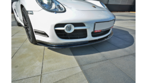 Splitter Porsche Cayman S 987C esi v.2 Läikiv must