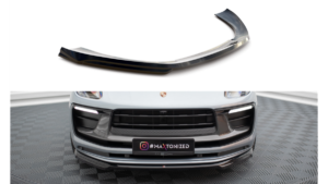 Splitter Porsche Macan I Facelift 2 esi Läikiv must