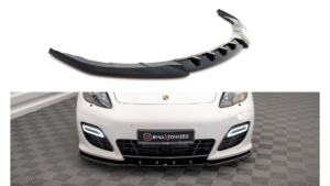 Splitter Porsche Panamera Turbo Sport Design Package 970 esi v.1 Läikiv must