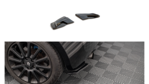 Splitter Renault Clio III RS tagumine külje Läikiv must