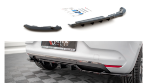 Splitter Renault Clio V tagumine keskosa Difuusoriga Läikiv must