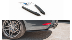 Splitter Seat Leon Cupra III Facelift Sportstourer tagumine külje v.2 Läikiv must