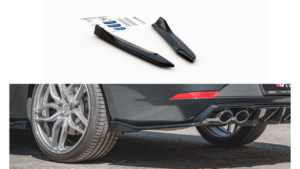 Splitter Seat Leon Cupra III Facelift Sportstourer tagumine külje v.3 Läikiv must