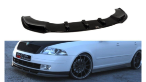 Splitter Skoda Octavia II esi Läikiv must