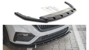 Splitter Skoda Octavia IV RS esi v.1 Läikiv must