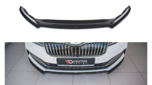Splitter Skoda Superb III Facelift esi v.1 Läikiv must