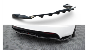 Splitter Tesla Model S Plaid I Facelift tagumine keskosa Difuusoriga v.1