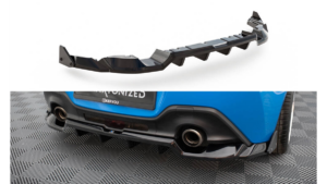 Splitter Toyota GR86 tagumine keskosa Difuusoriga v.1 + Tiivad