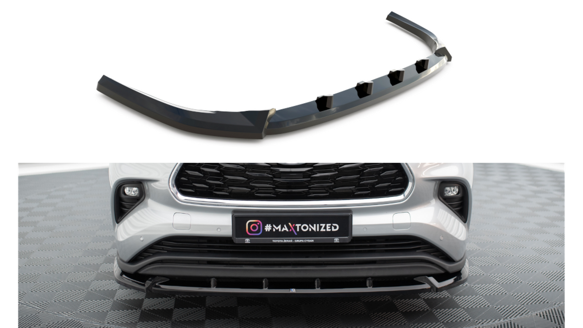 Splitter Toyota Highlander IV esi Läikiv must